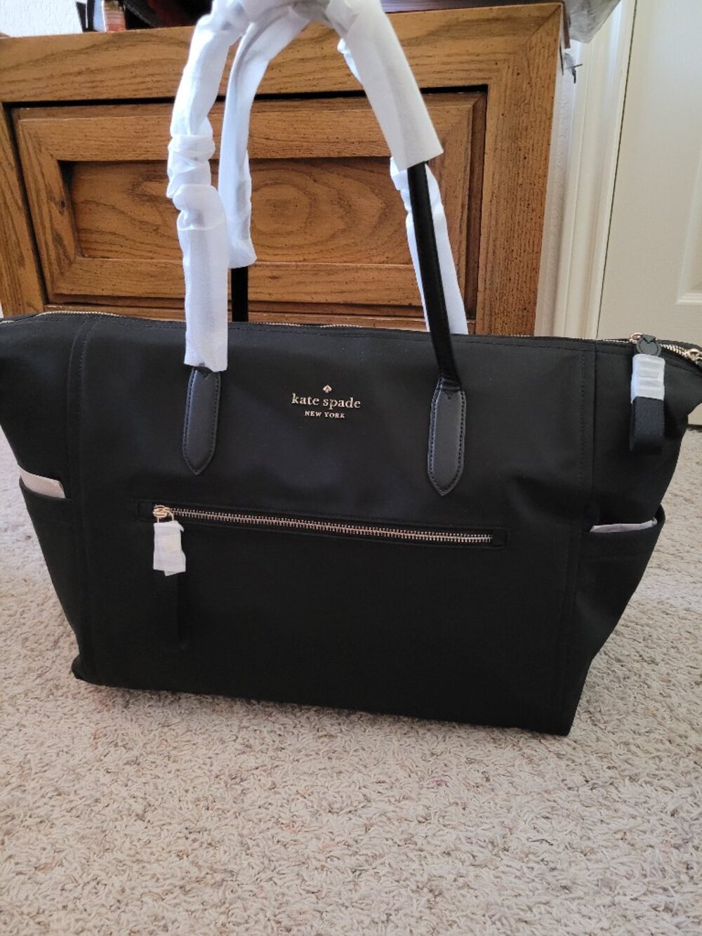 NWT Kate Spade Chelsea Nylon Large Weekender
